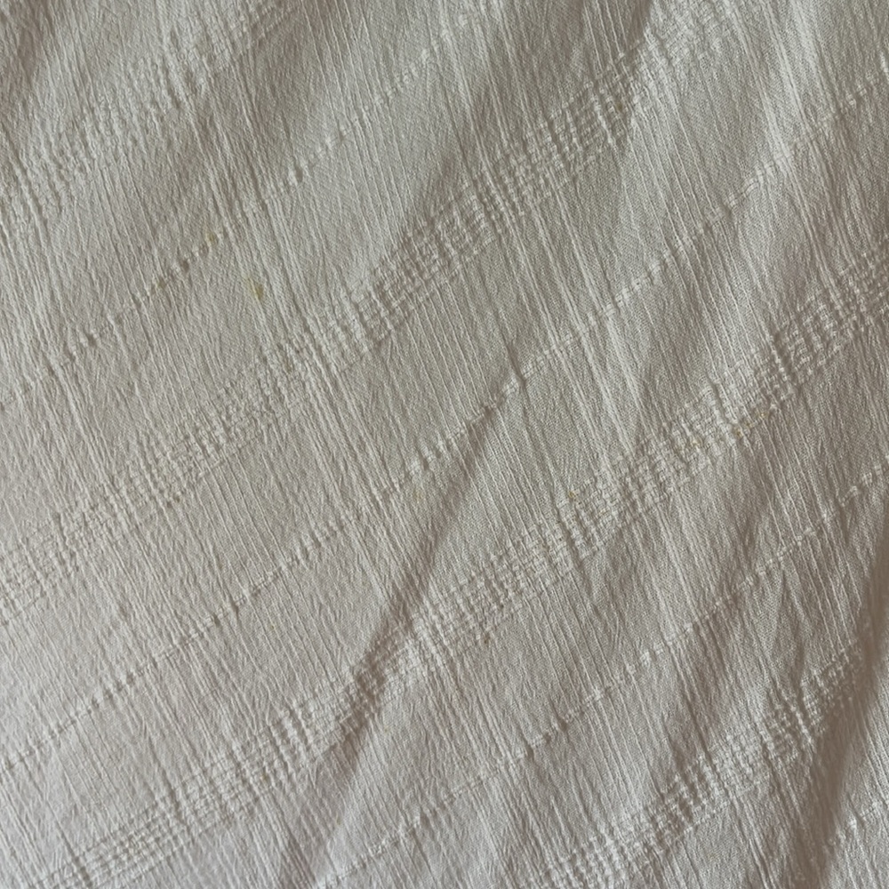 FREE PEOPLE 100% Cotton Open Back White Midi Dress Sz S - Picture 7 of 11